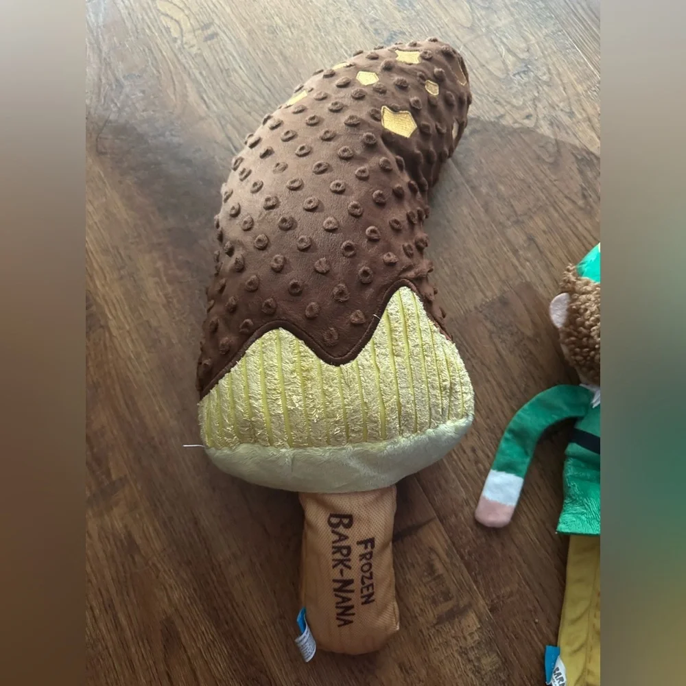 Bark box GIANT frozen bark nana dog toy